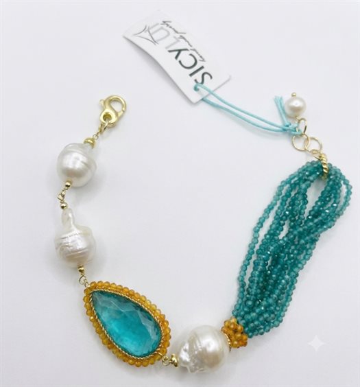 Bracciale Sicylui Donna in Pietre dure 1481BR22 - 1481BR22